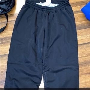 Black Warm up pants!